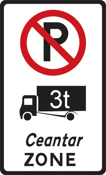 Parcarea vehiculelor care depășesc masa indicată nu este permisă.